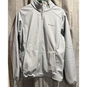 Columbia Kruser Ridge ll Full Zip Softshell Jacket fleece lined Sz XL Zip Pocket